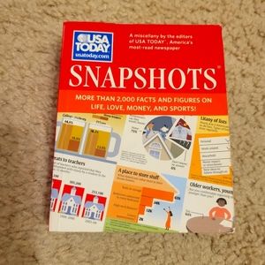 🛍5 for $25/USA Today Snapshots Trivia Book